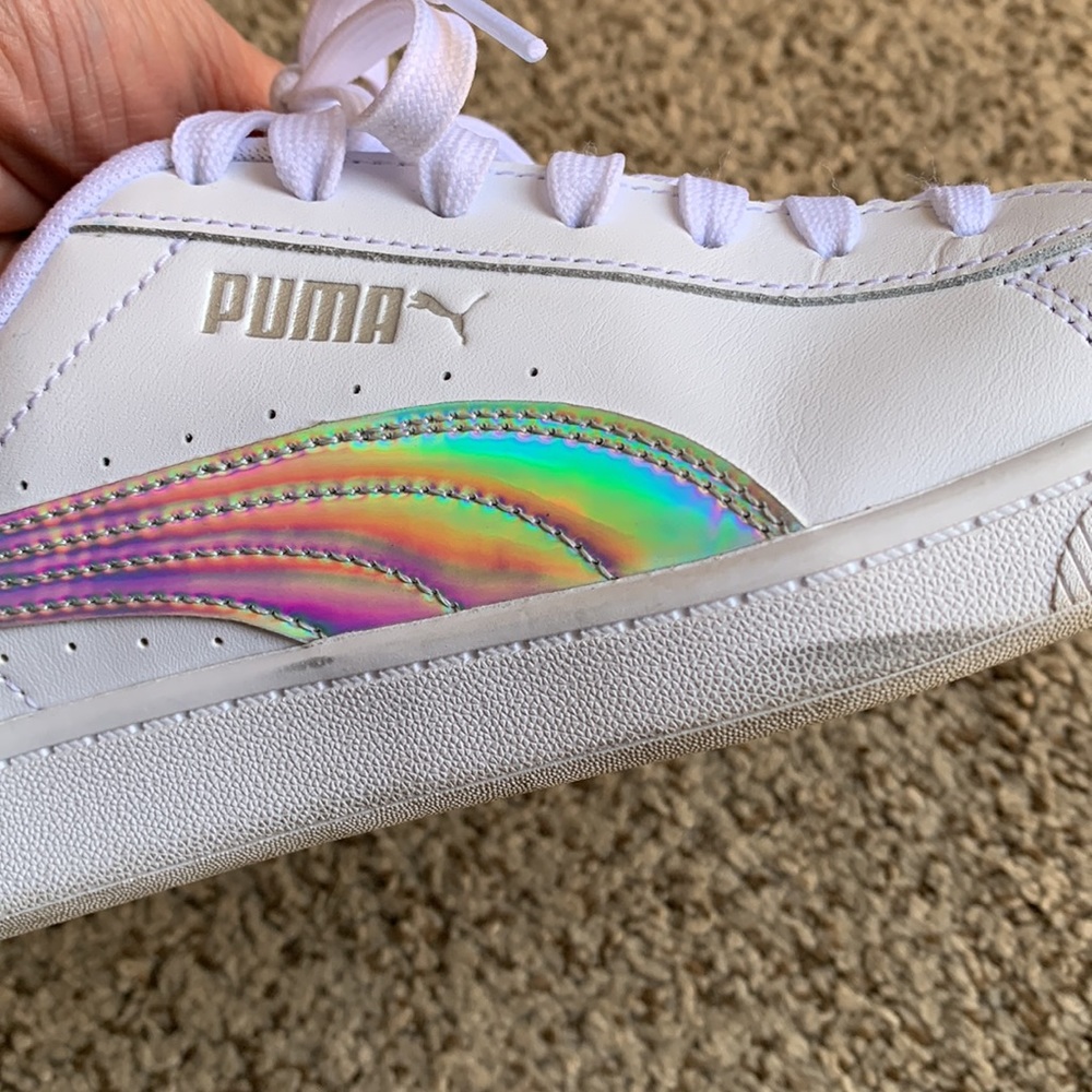 Puma holographic sneakers
